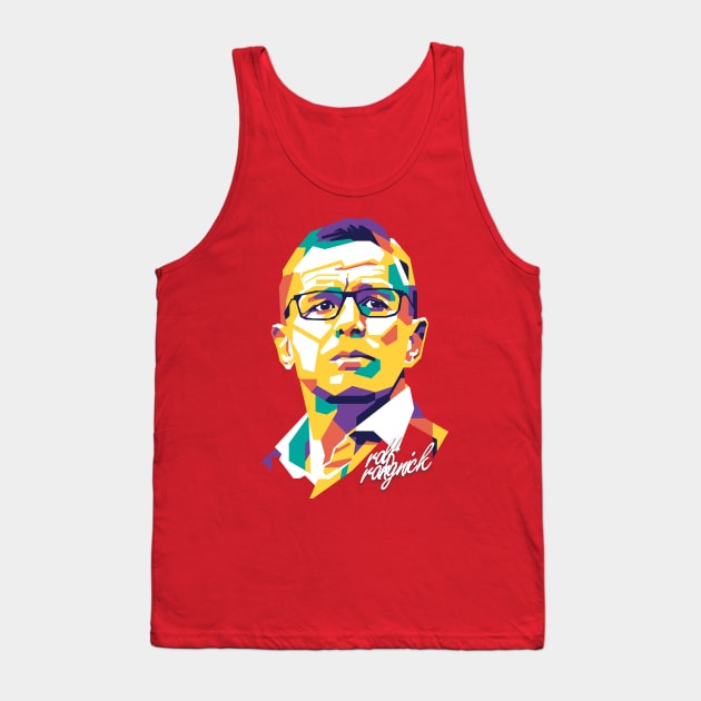 Ralf Rangnick The New Era MUFC Tank Top by pentaShop